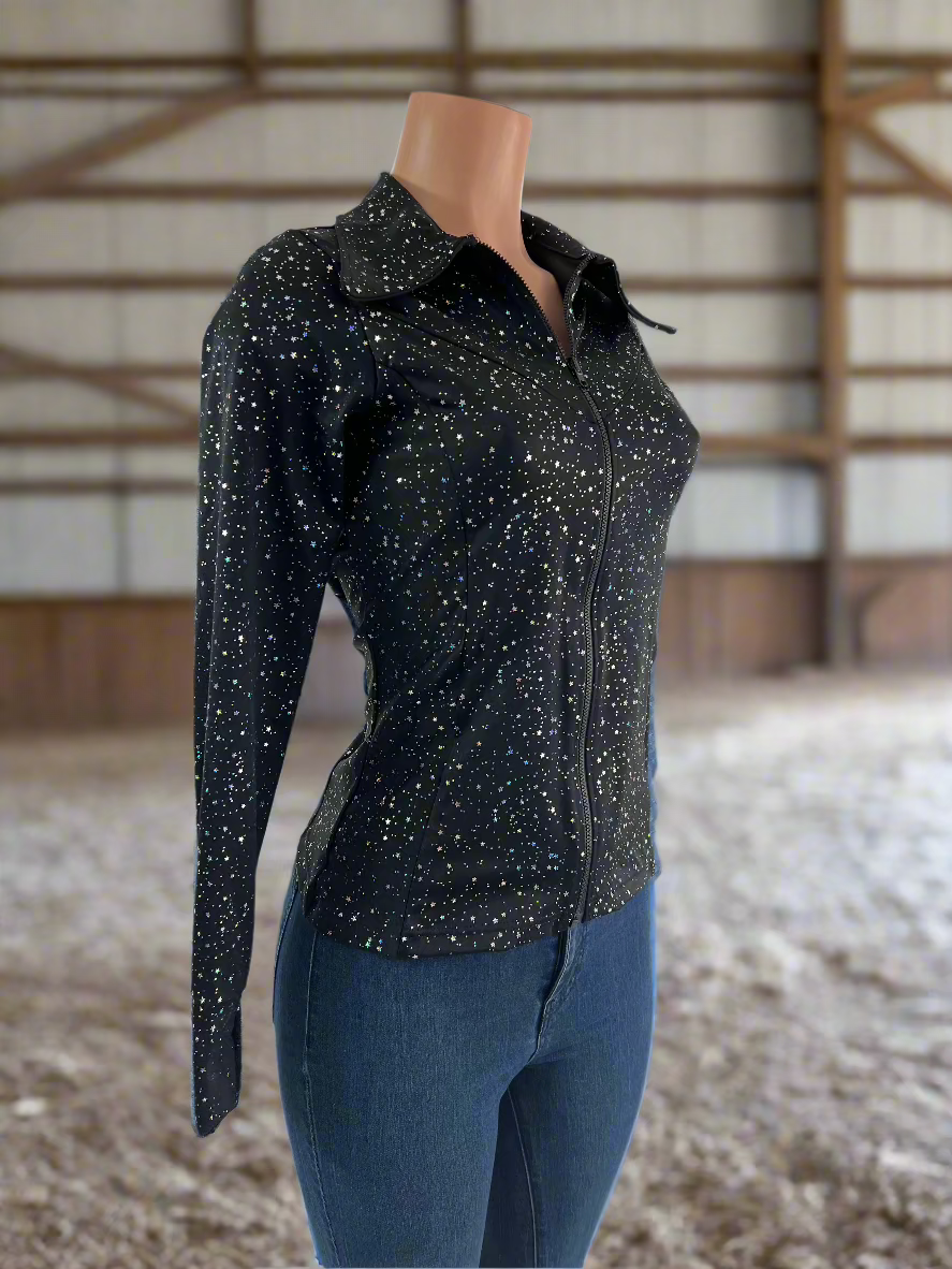 Starry, Starry Night Rodeo Shirt Rodeo Shirt Riverside Rodeo Shirts