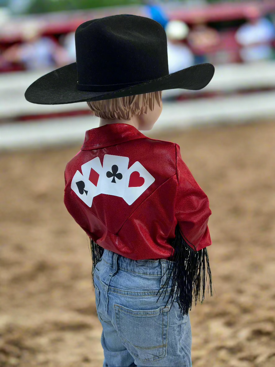 High Stakes Rodeo Shirt with Fringe Rodeo Shirt Riverside Rodeo Shirts