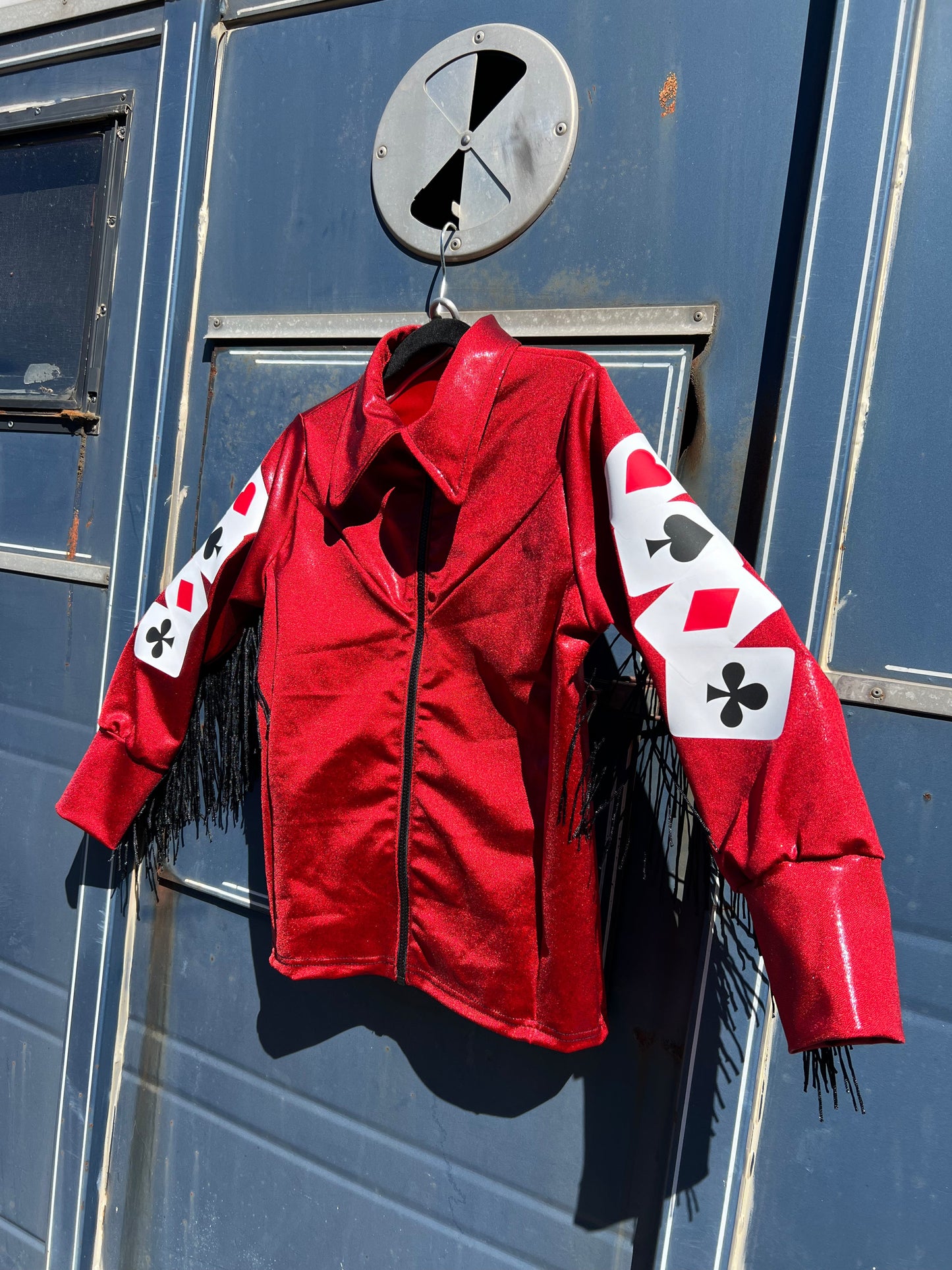 High Stakes Rodeo Shirt with Fringe Rodeo Shirt Riverside Rodeo Shirts