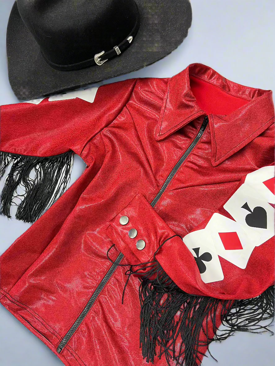 High Stakes Rodeo Shirt with Fringe Rodeo Shirt Riverside Rodeo Shirts