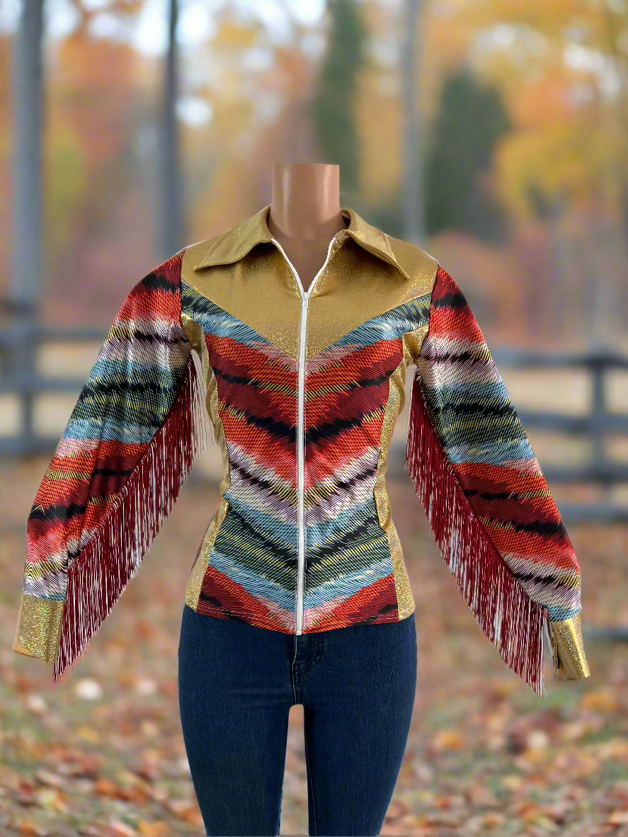 Serape Chevron Rodeo Shirt Rodeo Shirt Riverside Rodeo Shirts