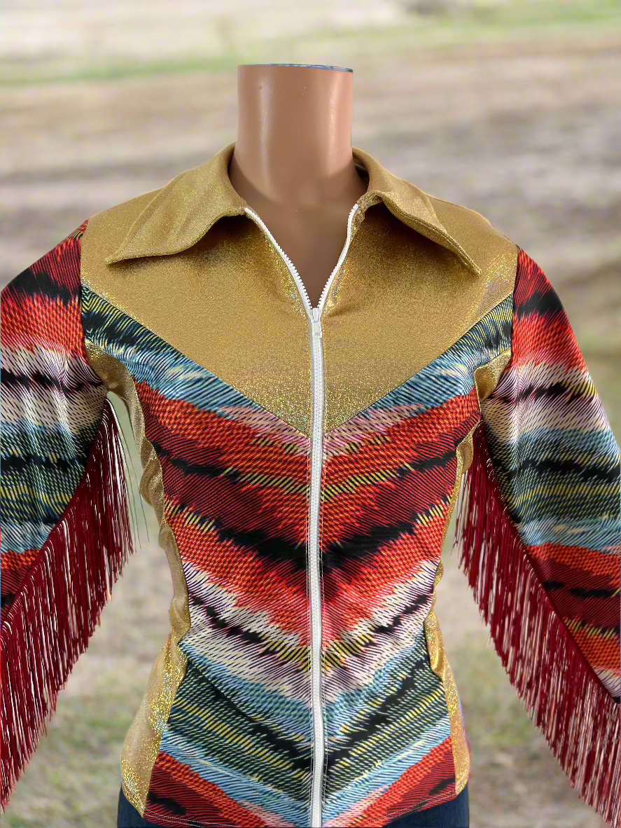 Serape Chevron Rodeo Shirt Rodeo Shirt Riverside Rodeo Shirts