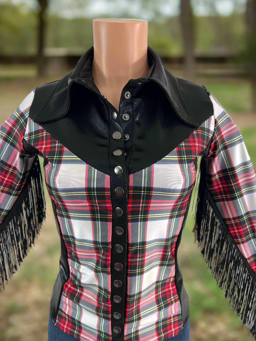 Amarillo Plaid Snap Front Rodeo Shirt Rodeo Shirt Riverside Rodeo Shirts