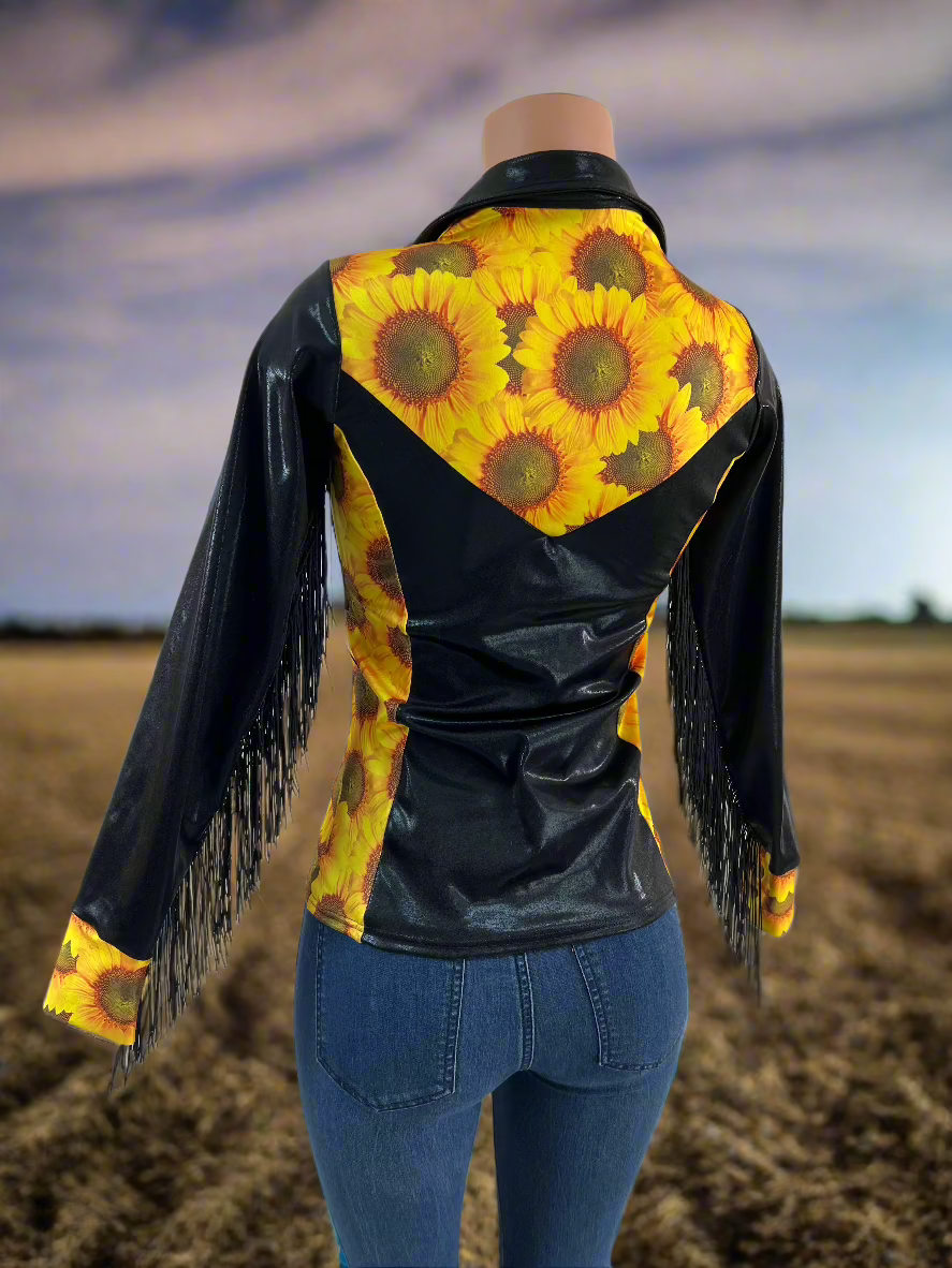 Sunflower Nights Rodeo shirt Rodeo Shirt Riverside Rodeo Shirts