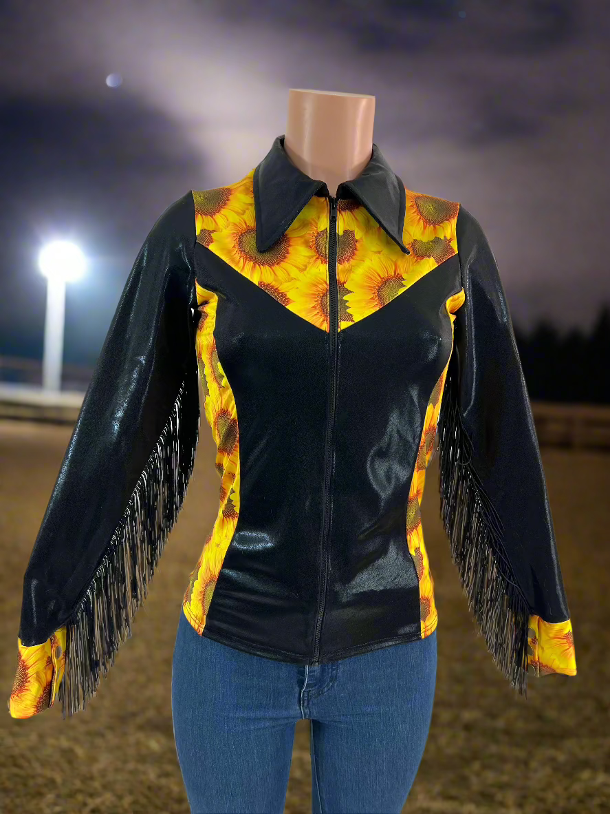 Sunflower Nights Rodeo shirt Rodeo Shirt Riverside Rodeo Shirts