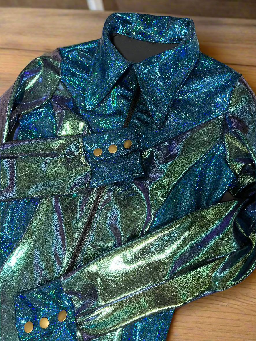 Durango Dusk Holographic Rodeo Shirt Rodeo Shirt Riverside Rodeo Shirts
