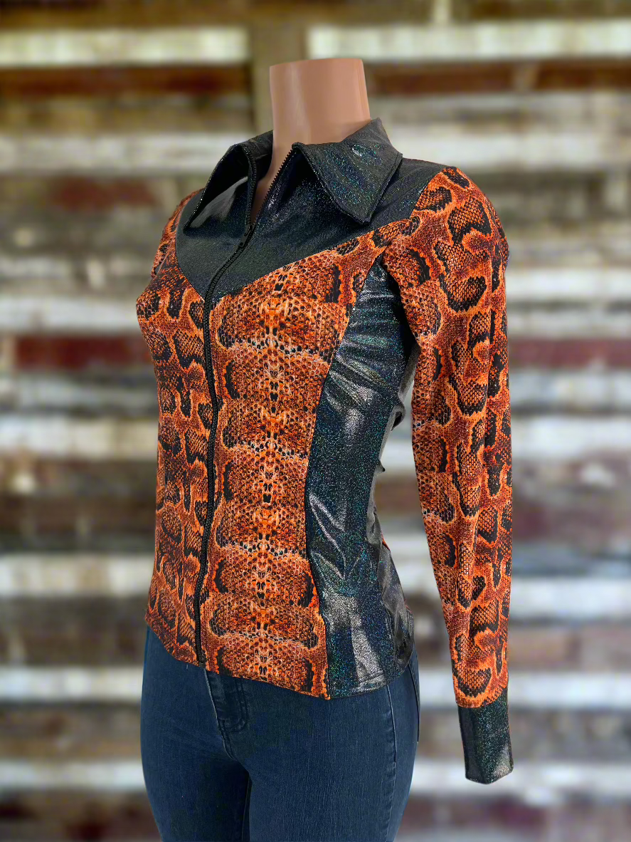 Columbian Boa Rodeo Shirt Rodeo Shirt Riverside Rodeo Shirts