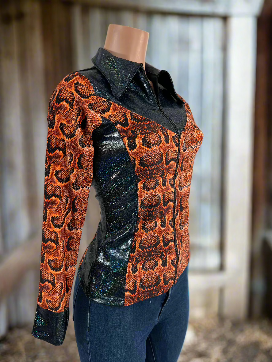 Columbian Boa Rodeo Shirt Rodeo Shirt Riverside Rodeo Shirts