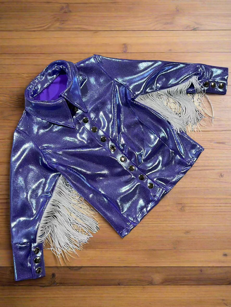 Ready To Ship - Kids 3T - Lavender Ice Snap Front Rodeo Shirt - Riverside Rodeo Shirts