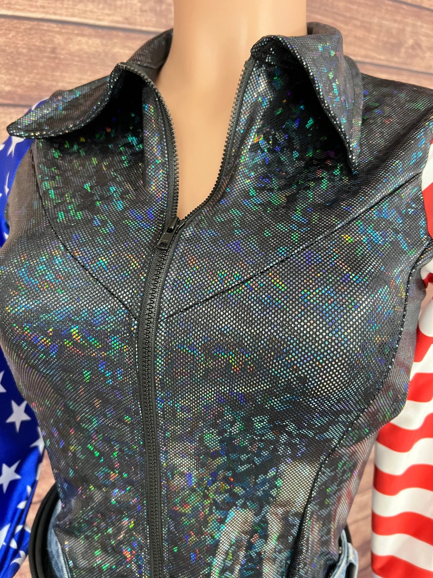 American Outlaw Zipper Front Rodeo Shirt - Riverside Rodeo Shirts