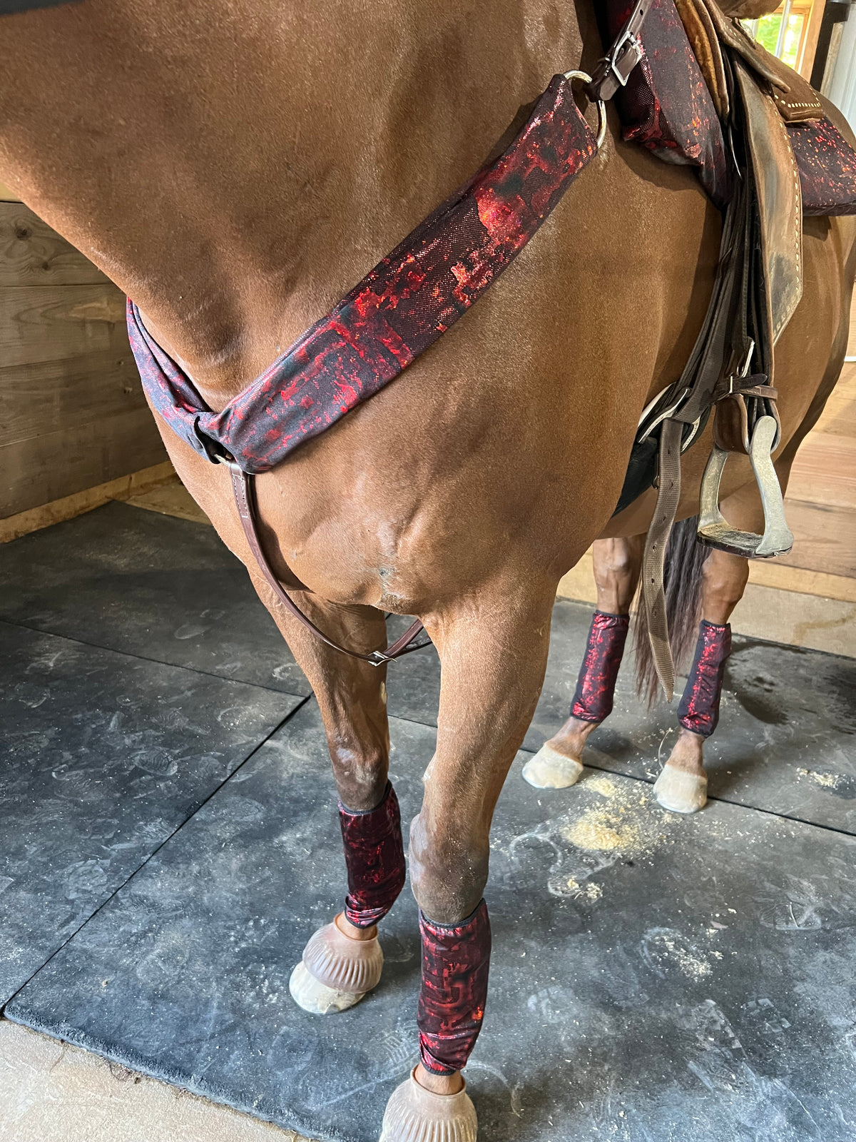 Primeval Red Breast Collar Cover (Covers ONLY)