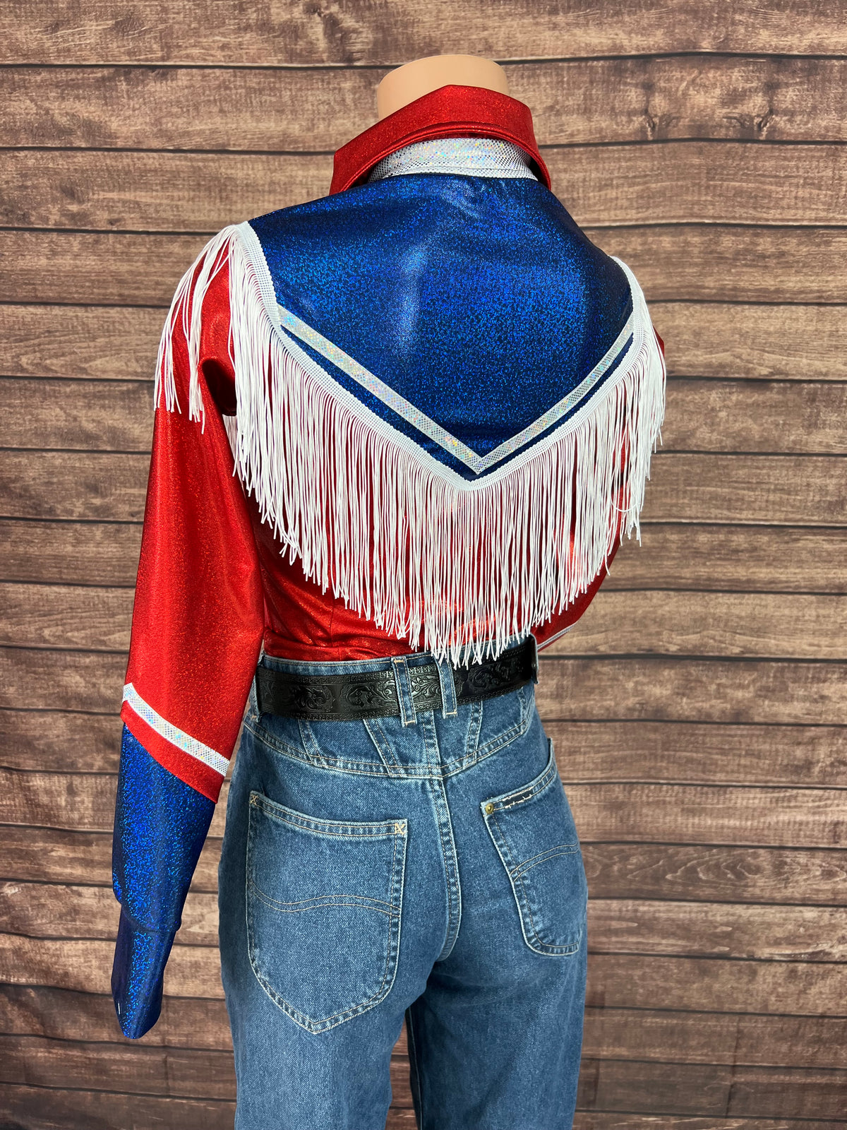 Galveston 2.0 Snap Front Rodeo Shirt with Front and Back Yoke Fringe