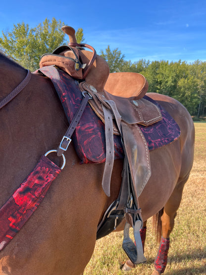 Primeval Red Breast Collar Cover (Covers ONLY)