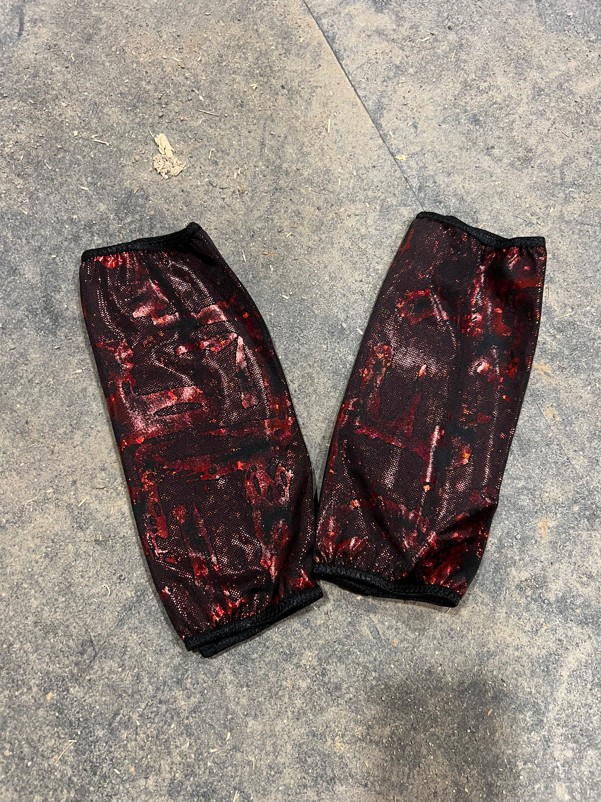 Primeval Red Velcro Sportboot Covers (Covers Only, set of TWO)