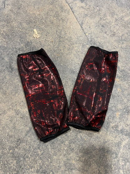 Primeval Red Velcro Sportboot Covers (Covers Only, set of TWO)
