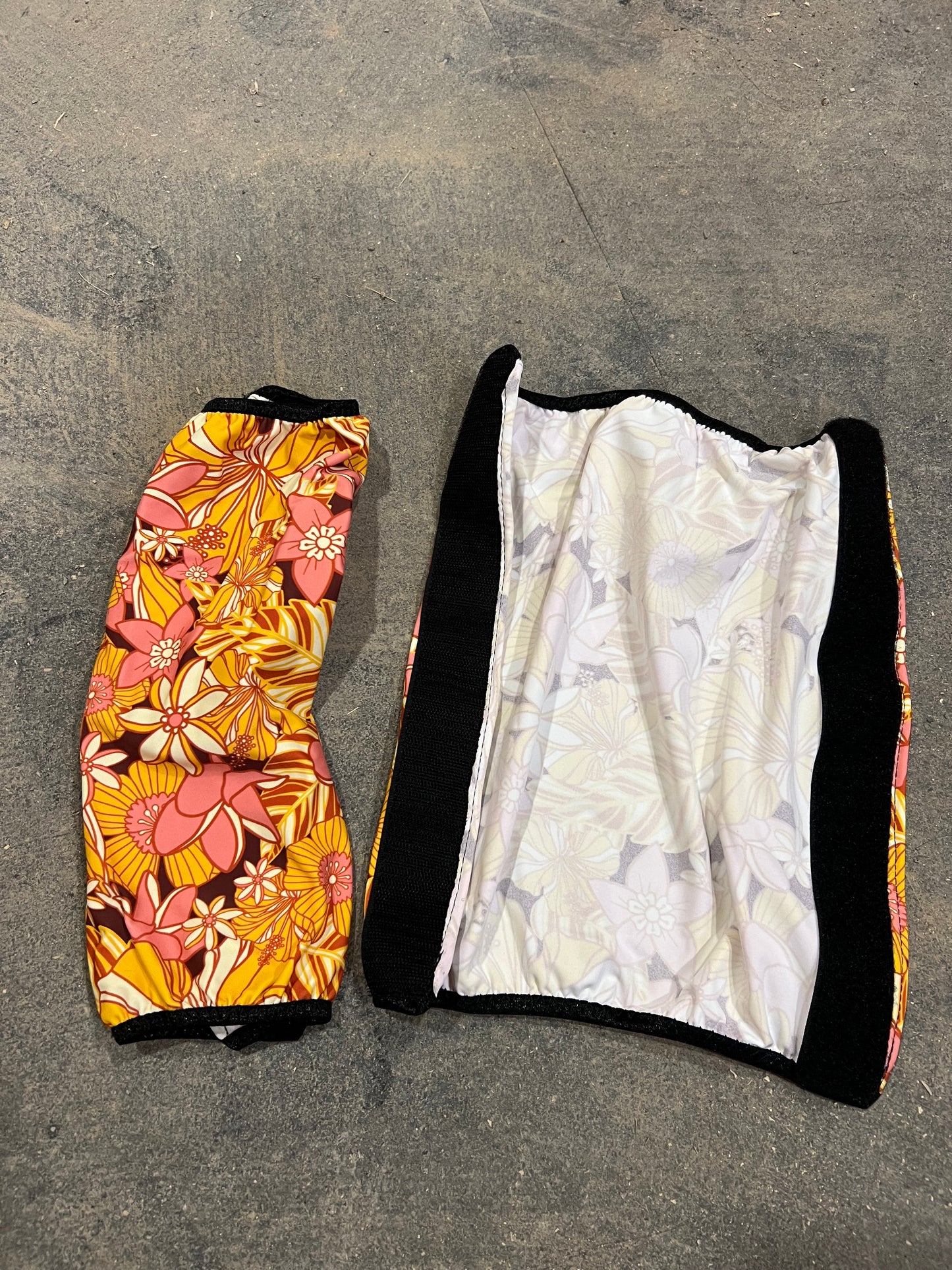 What The Floral Velcro Sportboot Covers (Covers Only, set of TWO)