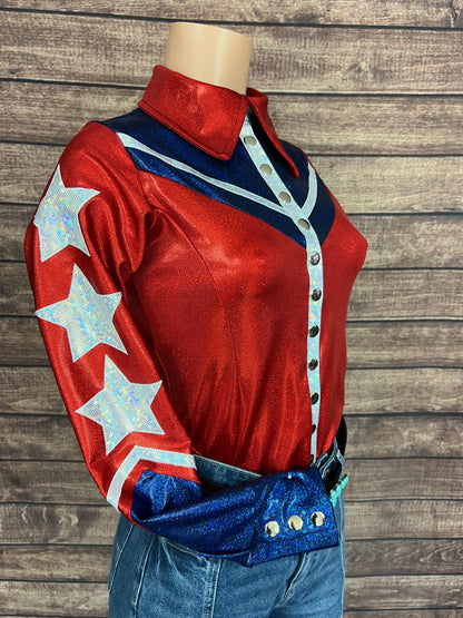 Galveston 2.0 Snap Front Rodeo Shirt with Star Applique