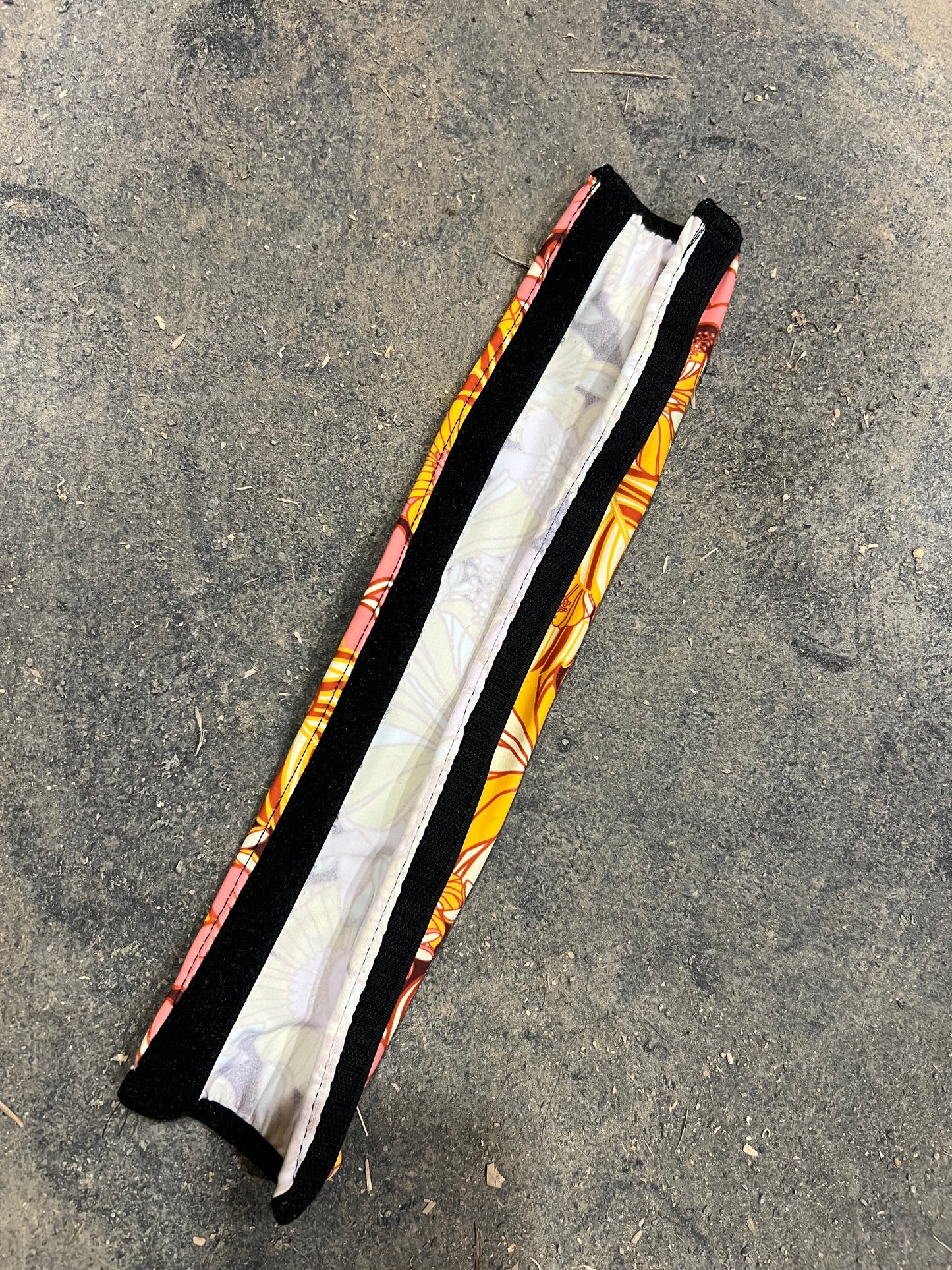 What The Floral Print Browband or Noseband Cover (ONE Cover Only)