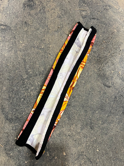 What The Floral Print Browband or Noseband Cover (ONE Cover Only)
