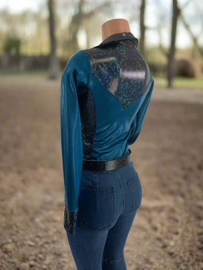Storm Rider Zipper Front Rodeo Shirt Rodeo Shirt Riverside Rodeo Shirts 