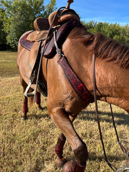 Primeval Red Breast Collar Cover (Covers ONLY)