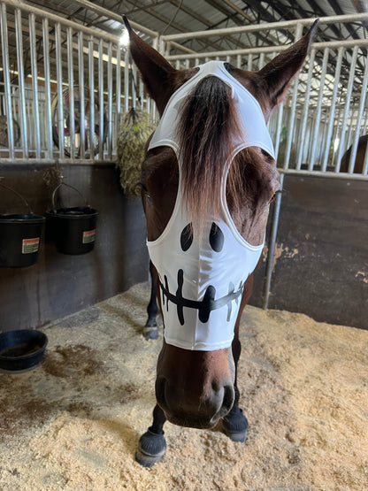 Skeleton Costume Mask for Horses