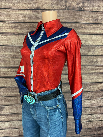 Galveston 2.0 Snap Front Rodeo Shirt with Star Applique