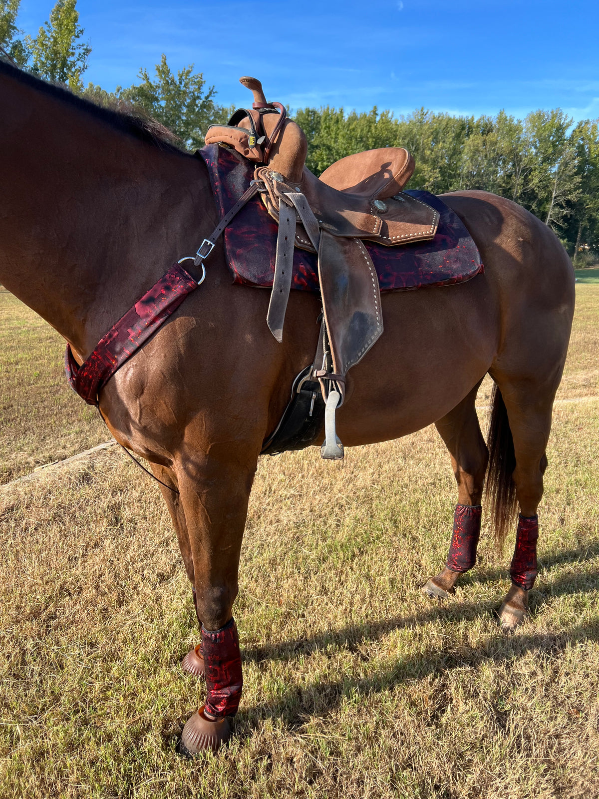Primeval Red Breast Collar Cover (Covers ONLY)