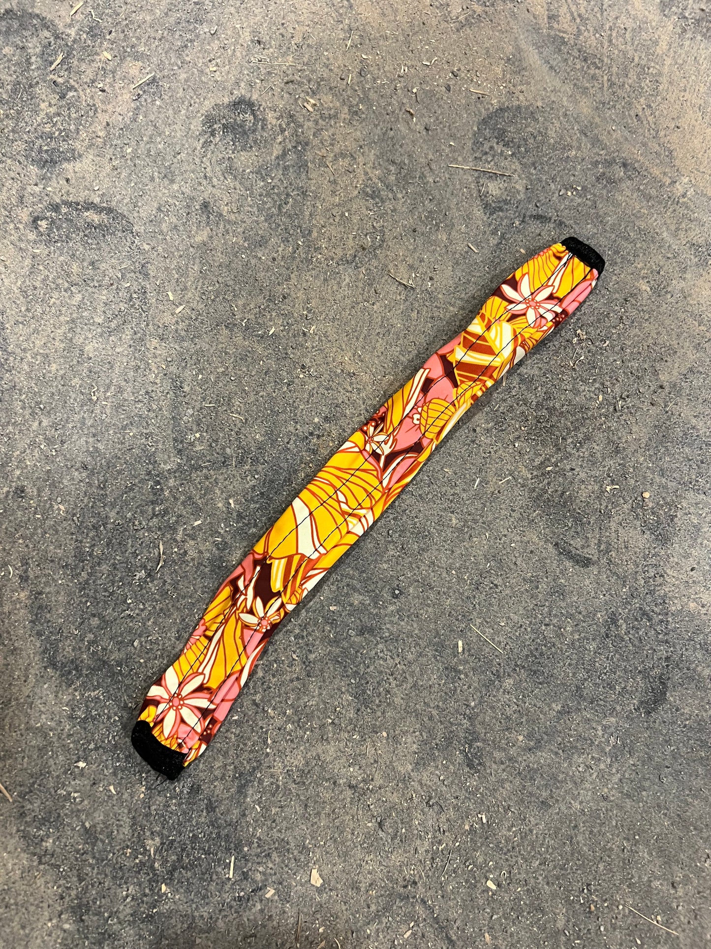 What The Floral Print Browband or Noseband Cover (ONE Cover Only)