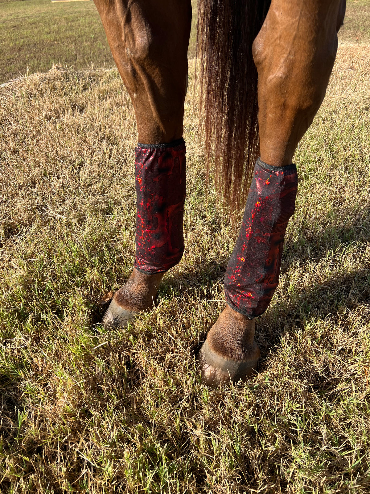 Primeval Red Velcro Sportboot Covers (Covers Only, set of TWO)
