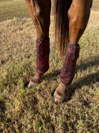 Primeval Red Velcro Sportboot Covers (Covers Only, set of TWO)