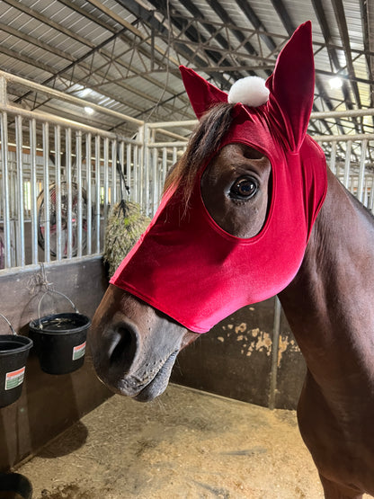 Santa Hat Costume Mask for Horses