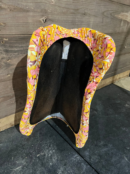 What The Floral Western Saddle Pad COVER (Saddle Pad Cover Only)