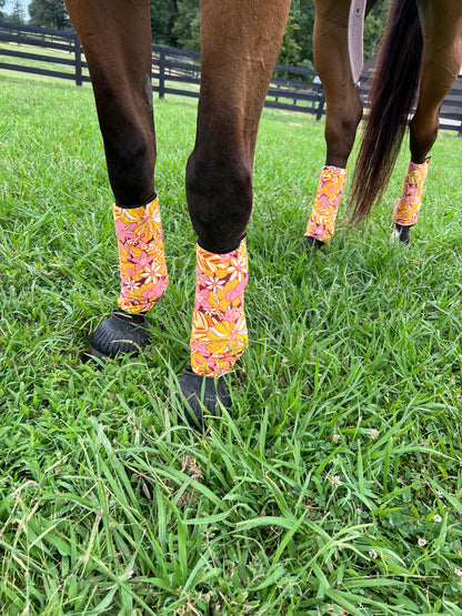 What The Floral Velcro Sportboot Covers (Covers Only, set of TWO)