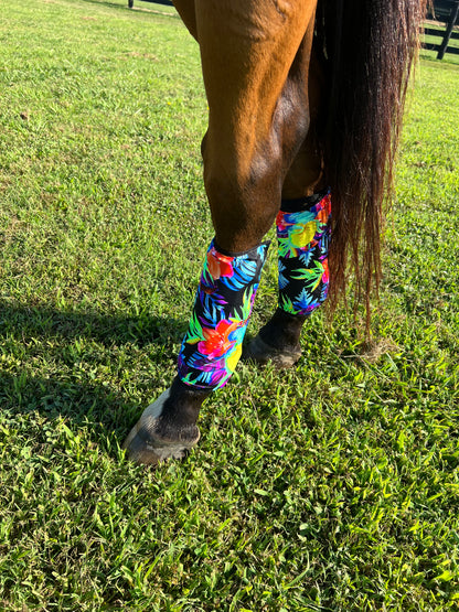 Sonic Bloom Print Velcro Sportboot Covers (Covers Only, set of TWO)