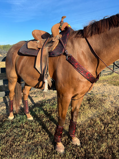 Primeval Red Breast Collar Cover (Covers ONLY)