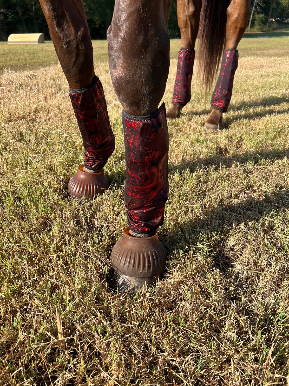 Primeval Red Velcro Sportboot Covers (Covers Only, set of TWO)
