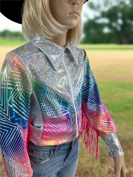 Spectrum Sparkle Rodeo Shirt Rodeo Shirt Riverside Rodeo Shirts 