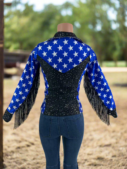 Starry, Starry Night Rodeo Shirt Rodeo Shirt Riverside Rodeo Shirts 