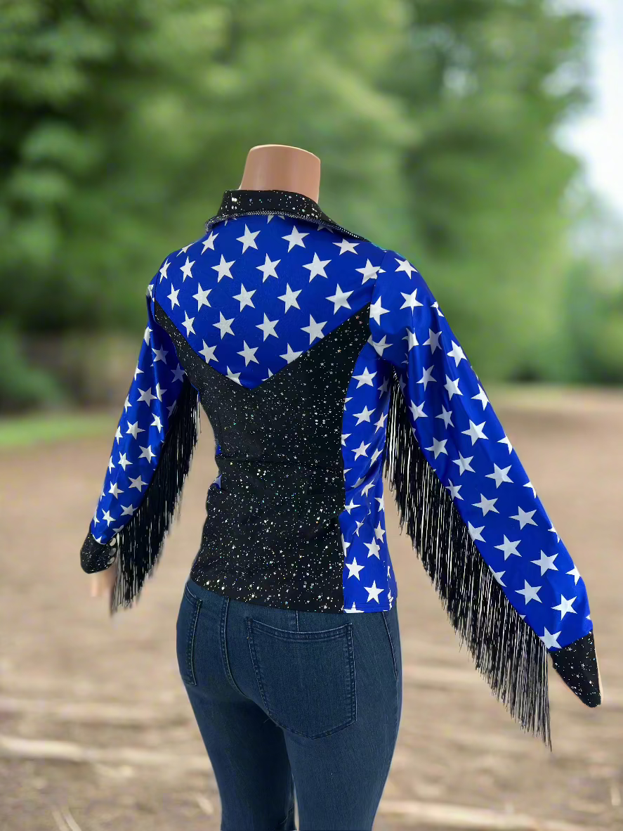 Starry, Starry Night Rodeo Shirt Rodeo Shirt Riverside Rodeo Shirts 