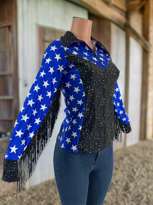 Starry, Starry Night Rodeo Shirt Rodeo Shirt Riverside Rodeo Shirts 