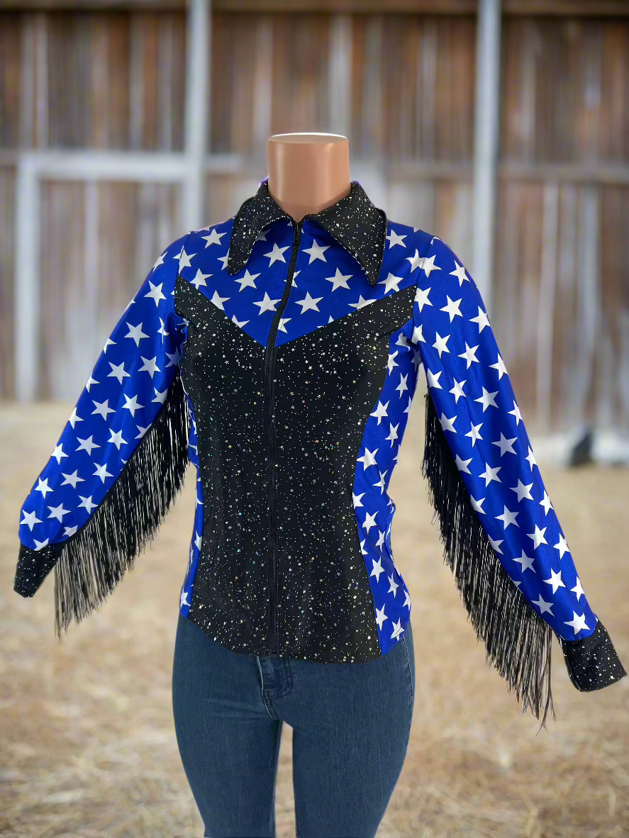 Starry, Starry Night Rodeo Shirt Rodeo Shirt Riverside Rodeo Shirts 