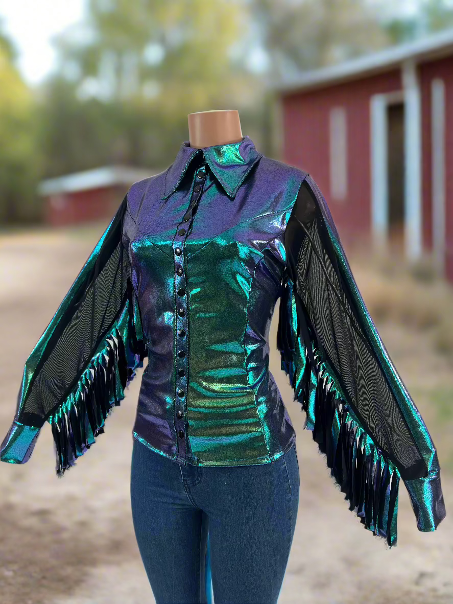 Color Shift Snap Front Rodeo Shirt Rodeo Shirt Riverside Rodeo Shirts