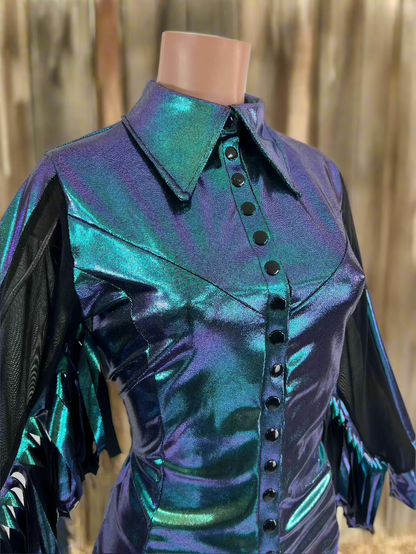 Color Shift Snap Front Rodeo Shirt Rodeo Shirt Riverside Rodeo Shirts 