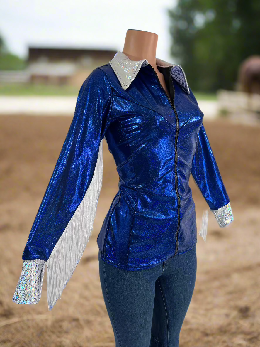 Blue Jewel Rodeo Shirt Rodeo Shirt Riverside Rodeo Shirts 