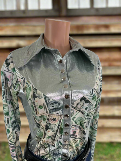 Big Bucks Snap Front Rodeo Shirt Rodeo Shirt Riverside Rodeo Shirts 