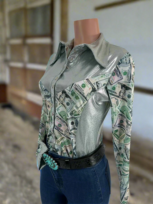 Big Bucks Snap Front Rodeo Shirt Rodeo Shirt Riverside Rodeo Shirts 