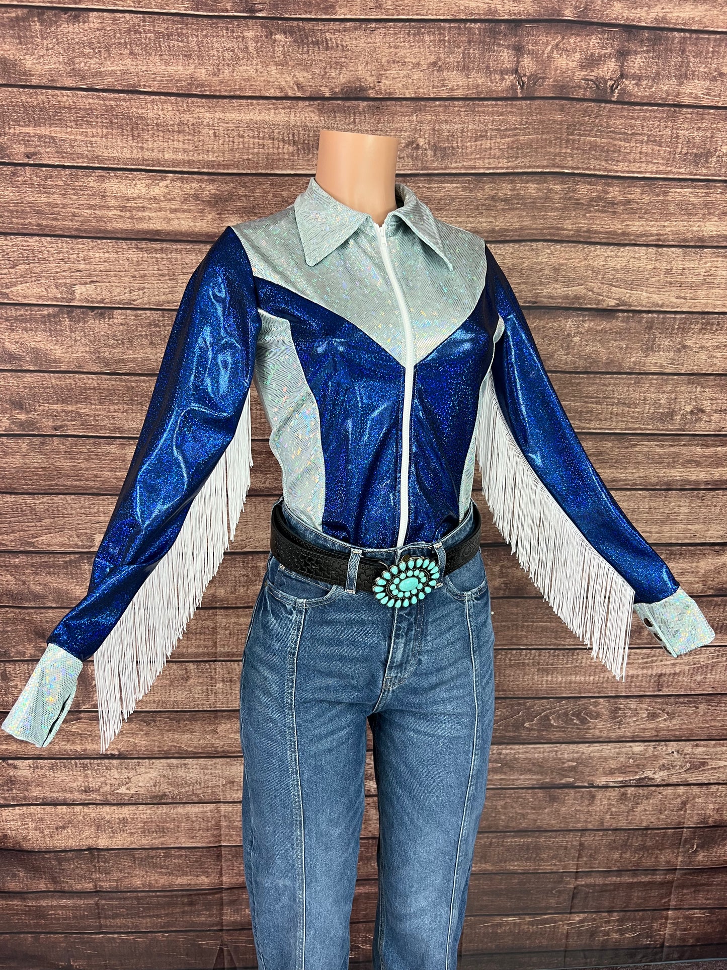 Royal Blue Rodeo Shirt
