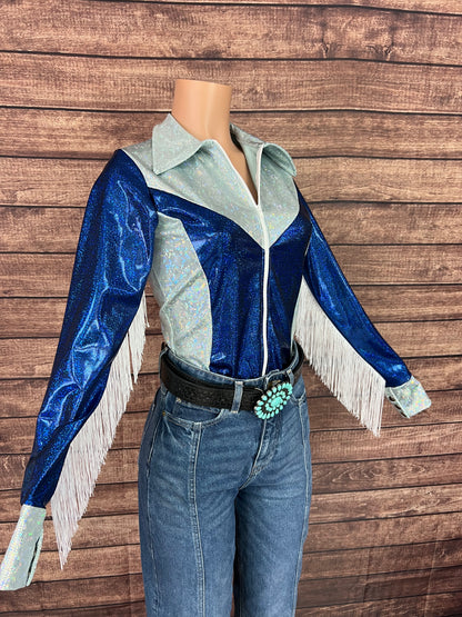 Royal Blue Rodeo Shirt