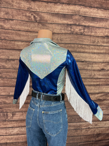 Royal Blue Rodeo Shirt
